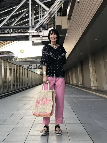 GRACE CONTINENTAL The Banquet 尾田亜沙美 コーディネート画像