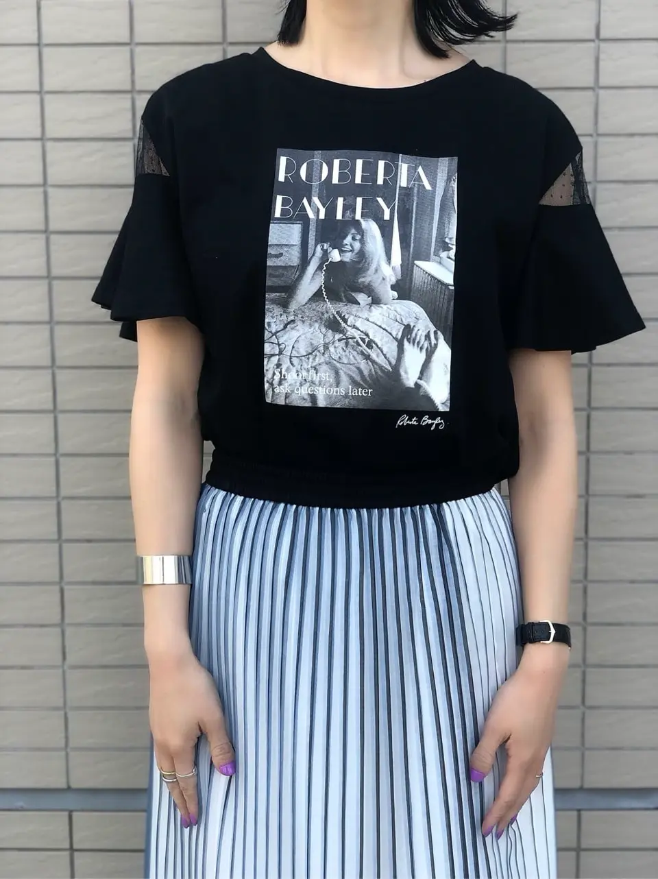 GRACE CONTINENTAL The Banquet 尾田亜沙美 コーディネート画像