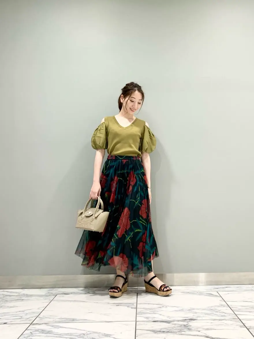 GRACE CONTINENTAL The Banquet eri コーディネート画像