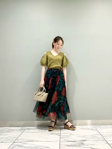 GRACE CONTINENTAL The Banquet eri コーディネート画像