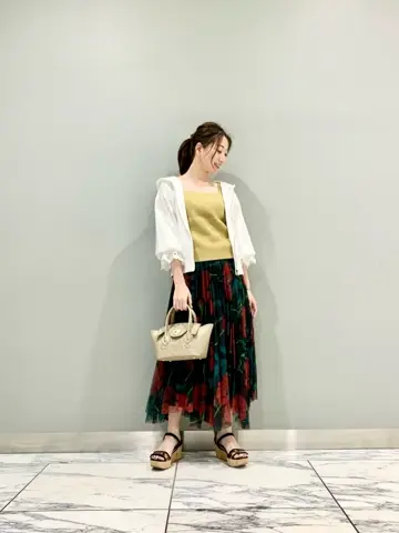 GRACE CONTINENTAL The Banquet eri コーディネート画像