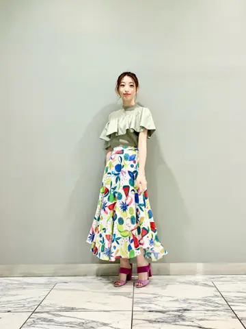 GRACE CONTINENTAL The Banquet eri コーディネート画像