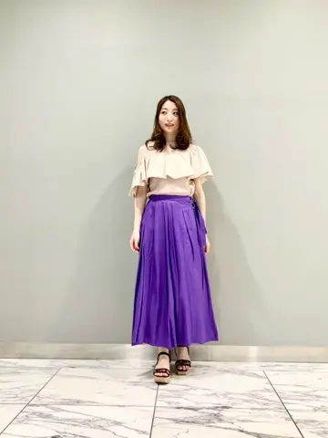 GRACE CONTINENTAL The Banquet eri コーディネート画像