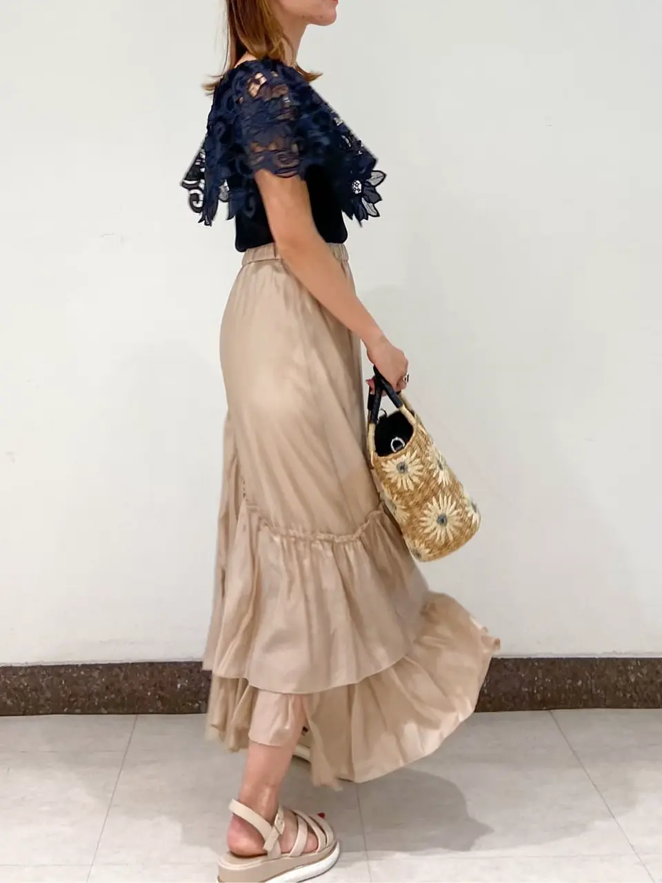 GRACE CONTINENTAL The Banquet 古川温子 コーディネート画像