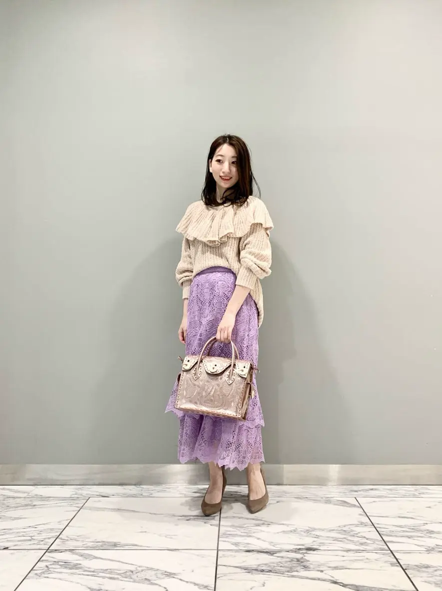 GRACE CONTINENTAL The Banquet eri コーディネート画像