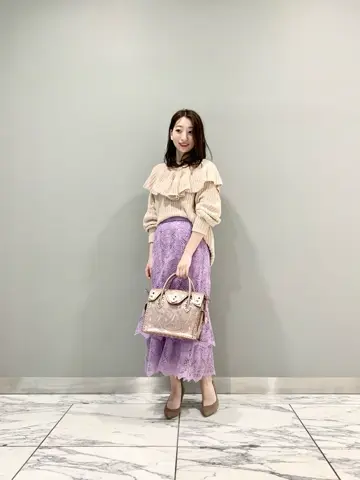 GRACE CONTINENTAL The Banquet eri コーディネート画像