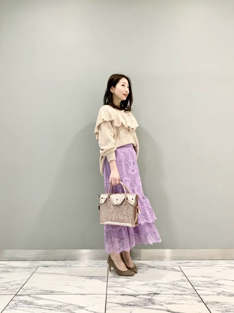 GRACE CONTINENTAL The Banquet eri コーディネート画像