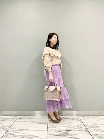 GRACE CONTINENTAL The Banquet eri コーディネート画像