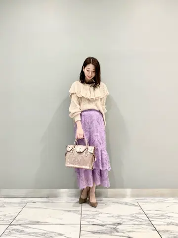 GRACE CONTINENTAL The Banquet eri コーディネート画像