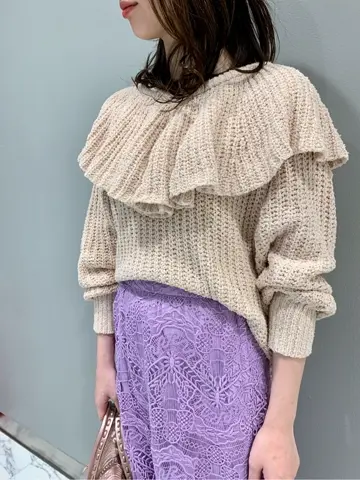 GRACE CONTINENTAL The Banquet eri コーディネート画像