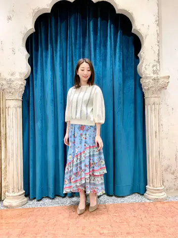 GRACE CONTINENTAL The Banquet eri コーディネート画像