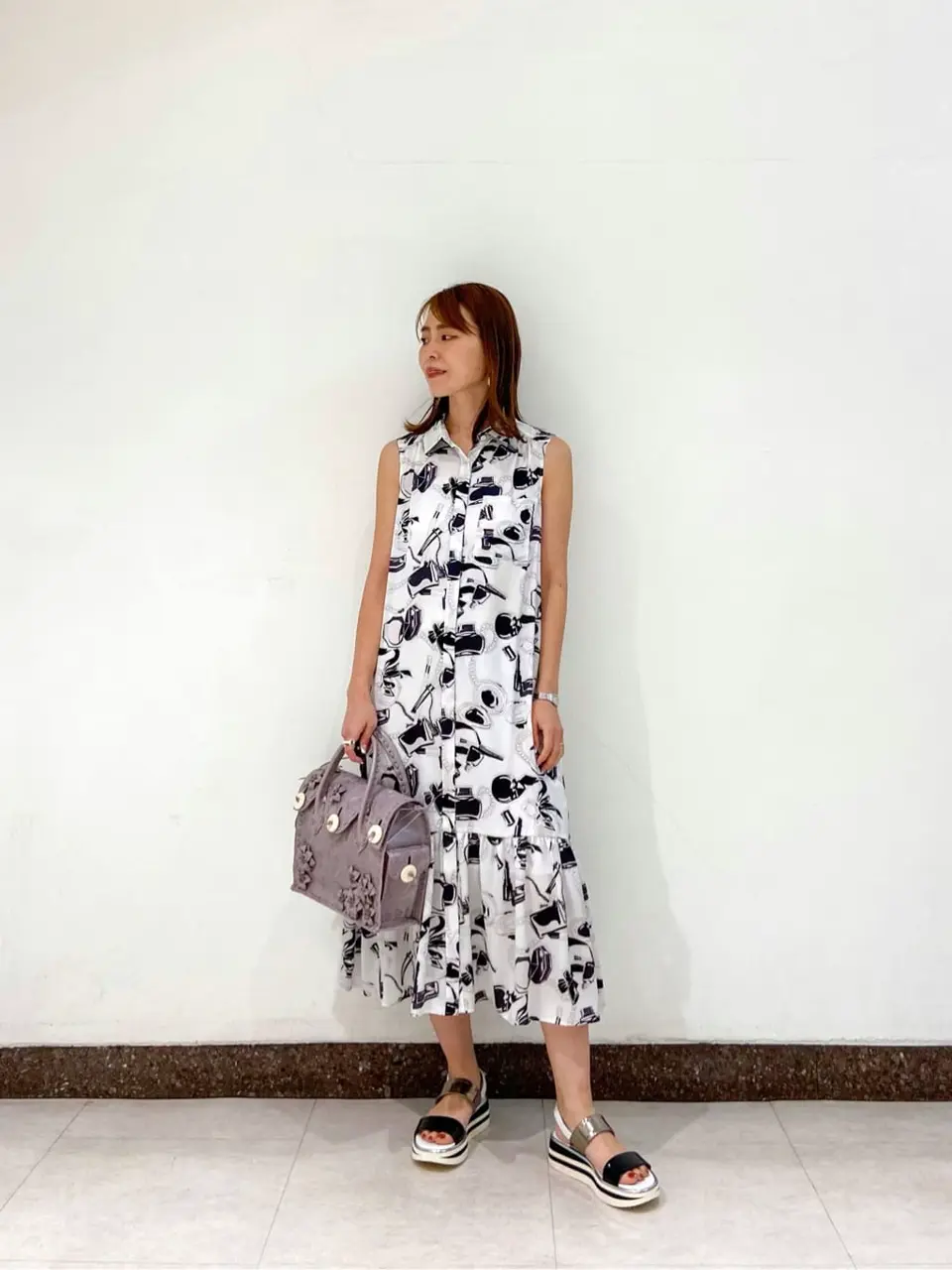 GRACE CONTINENTAL The Banquet 古川温子 コーディネート画像