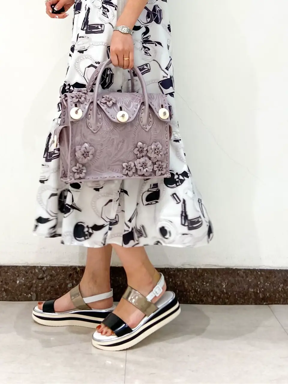 GRACE CONTINENTAL The Banquet 古川温子 コーディネート画像