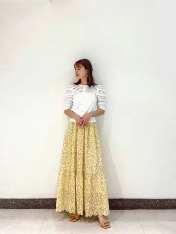 GRACE CONTINENTAL The Banquet 古川温子 コーディネート画像