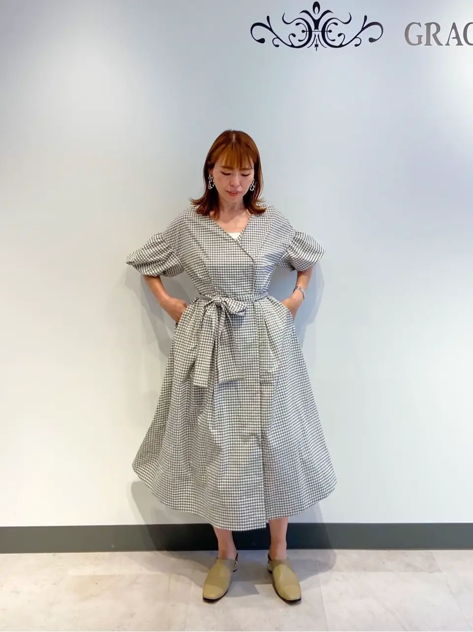 GRACE CONTINENTAL The Banquet 古川温子 コーディネート画像