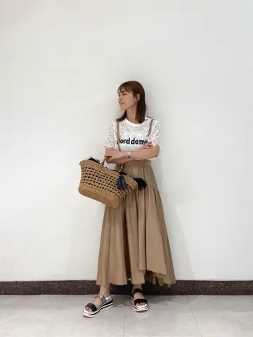 GRACE CONTINENTAL The Banquet 古川温子 コーディネート画像