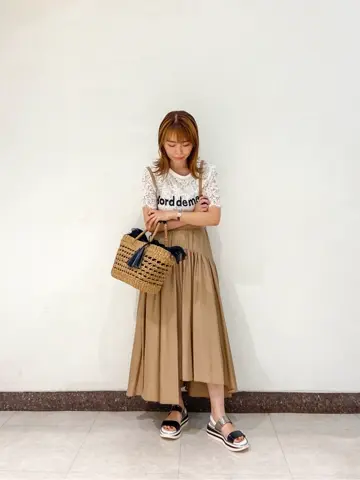 GRACE CONTINENTAL The Banquet 古川温子 コーディネート画像