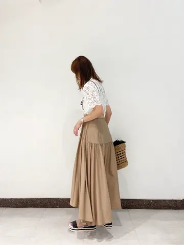 GRACE CONTINENTAL The Banquet 古川温子 コーディネート画像