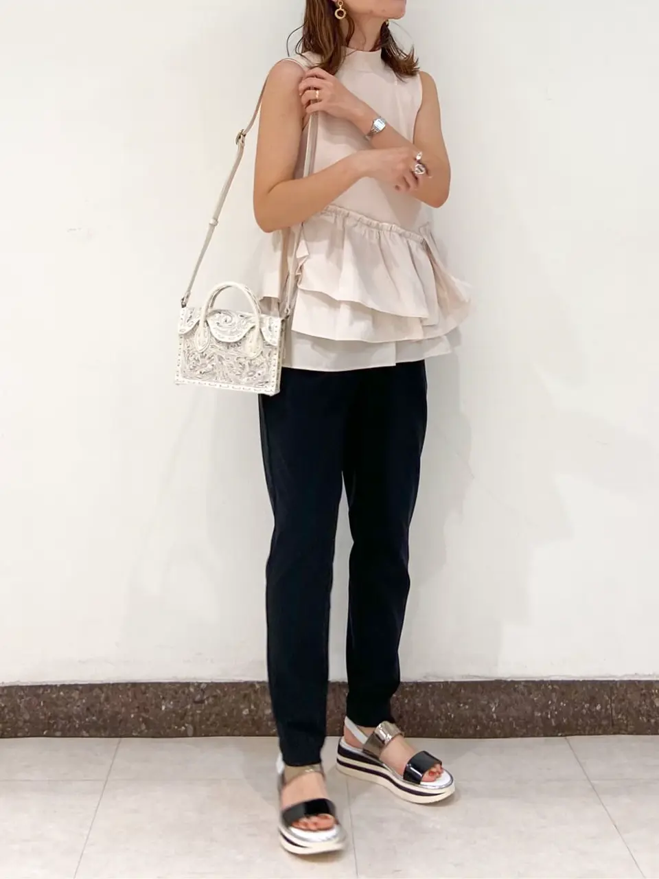 GRACE CONTINENTAL The Banquet 古川温子 コーディネート画像