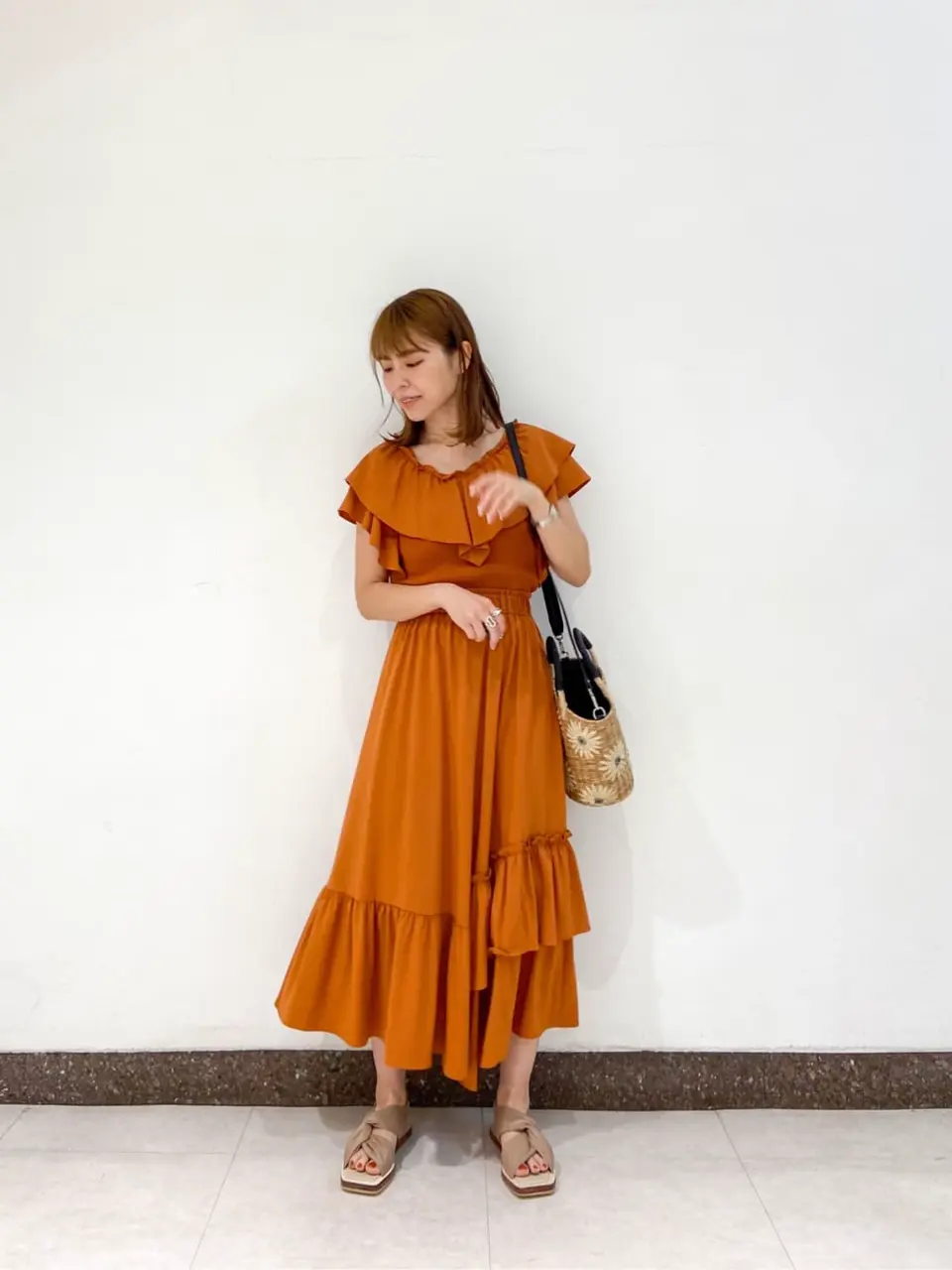 GRACE CONTINENTAL The Banquet 古川温子 コーディネート画像