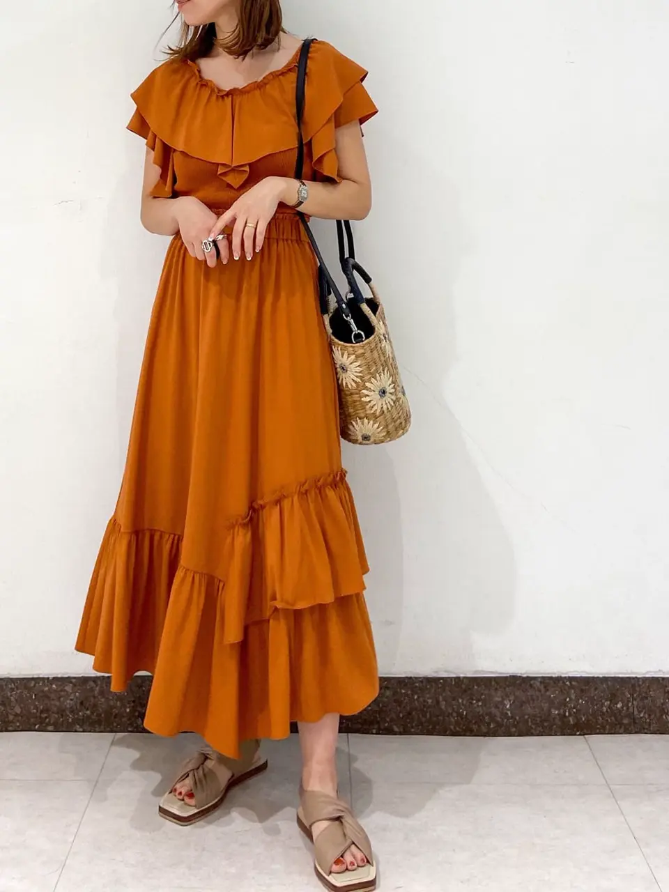 GRACE CONTINENTAL The Banquet 古川温子 コーディネート画像