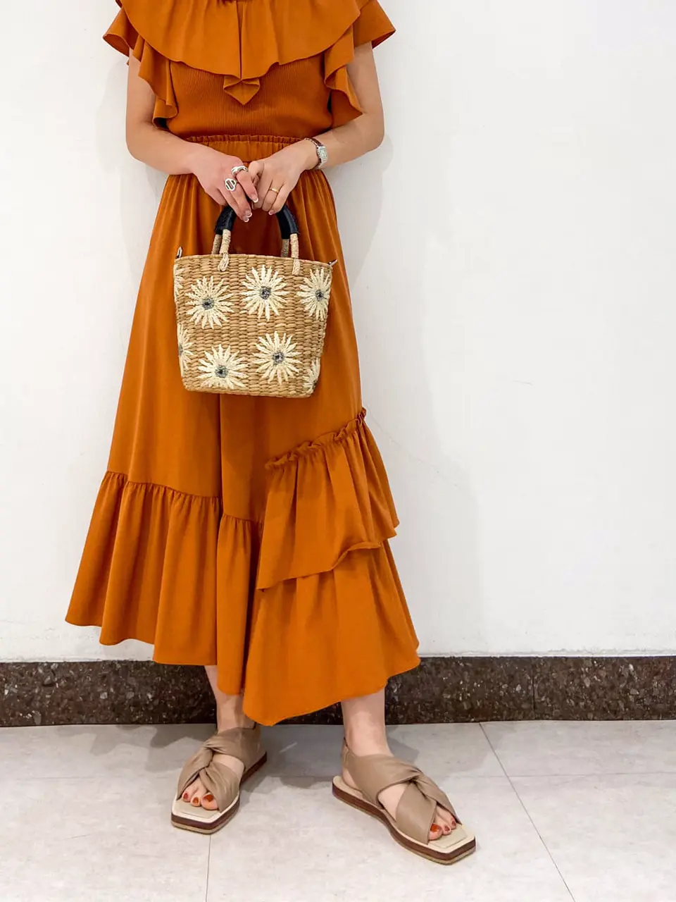 GRACE CONTINENTAL The Banquet 古川温子 コーディネート画像