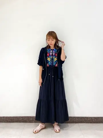 GRACE CONTINENTAL The Banquet 古川温子 コーディネート画像