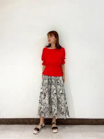 GRACE CONTINENTAL The Banquet 古川温子 コーディネート画像