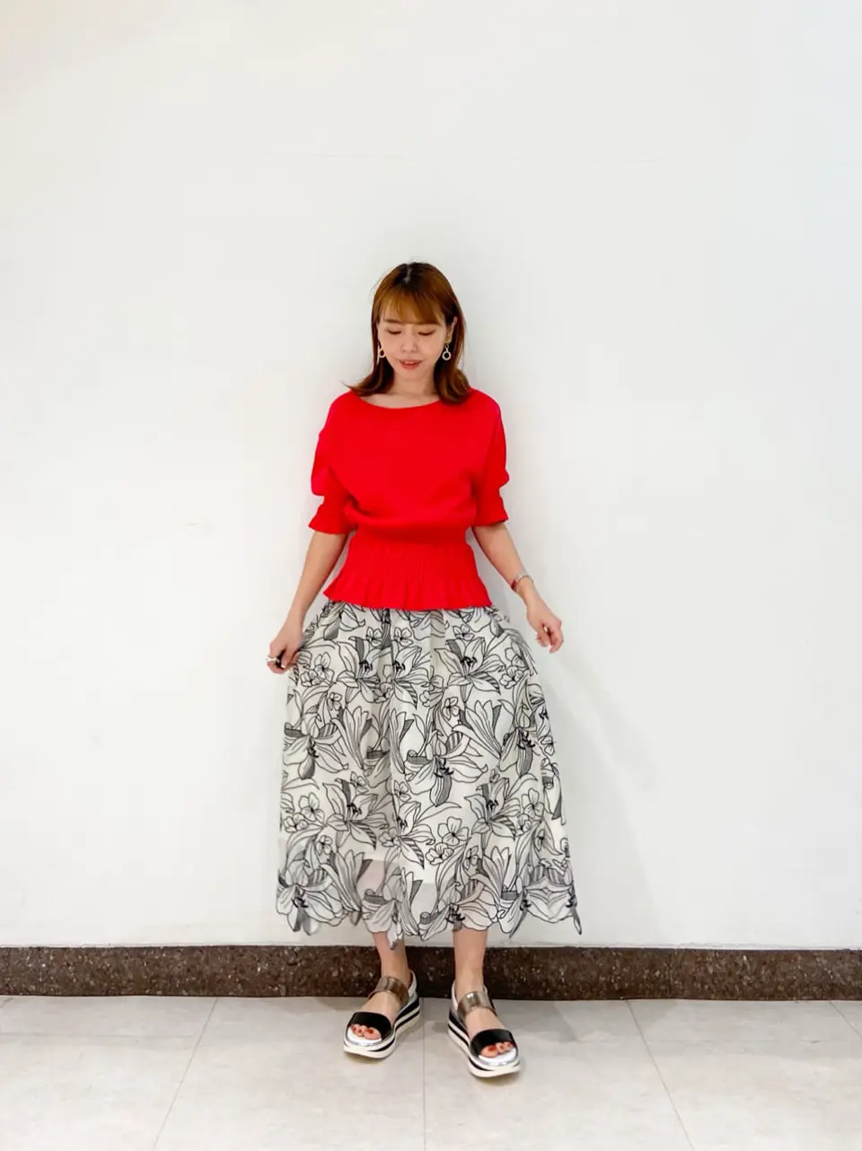 GRACE CONTINENTAL The Banquet 古川温子 コーディネート画像