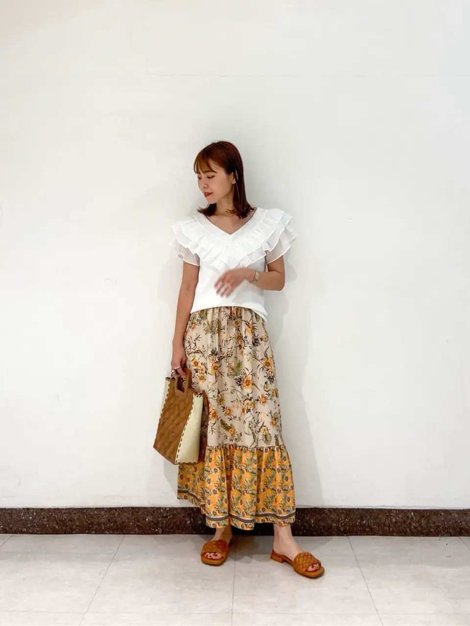 GRACE CONTINENTAL The Banquet 古川温子 コーディネート画像