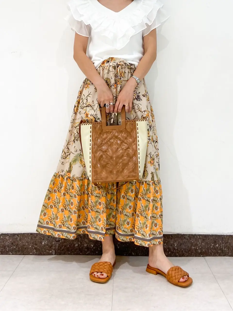 GRACE CONTINENTAL The Banquet 古川温子 コーディネート画像