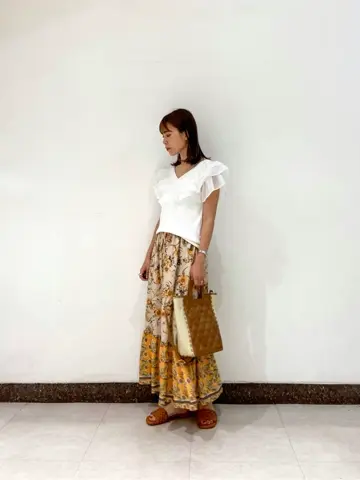 GRACE CONTINENTAL The Banquet 古川温子 コーディネート画像