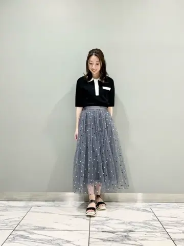 GRACE CONTINENTAL The Banquet eri コーディネート画像