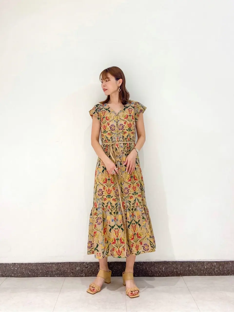 GRACE CONTINENTAL The Banquet 古川温子 コーディネート画像