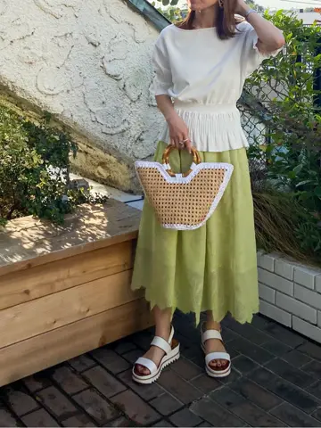 GRACE CONTINENTAL The Banquet 古川温子 コーディネート画像