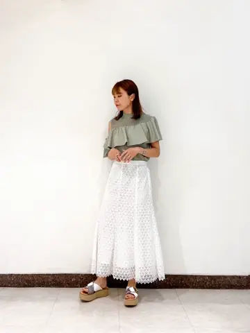 GRACE CONTINENTAL The Banquet 古川温子 コーディネート画像