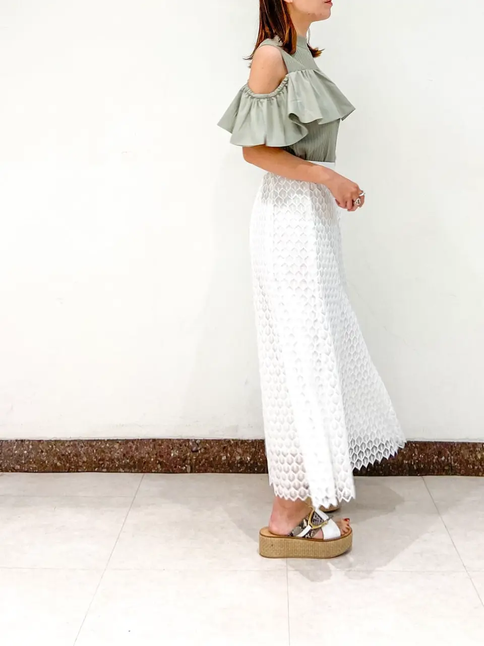 GRACE CONTINENTAL The Banquet 古川温子 コーディネート画像