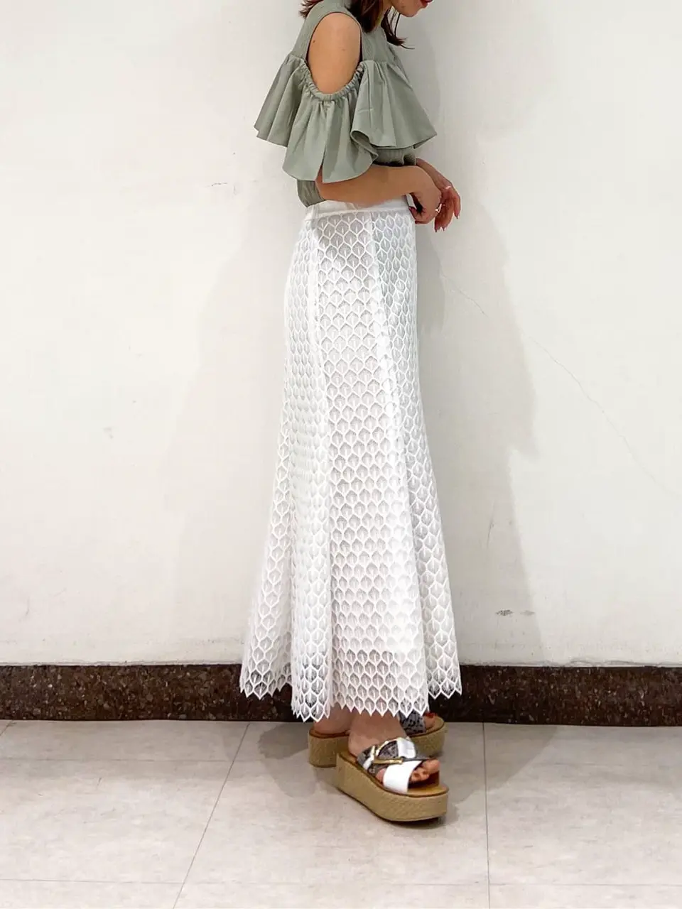 GRACE CONTINENTAL The Banquet 古川温子 コーディネート画像