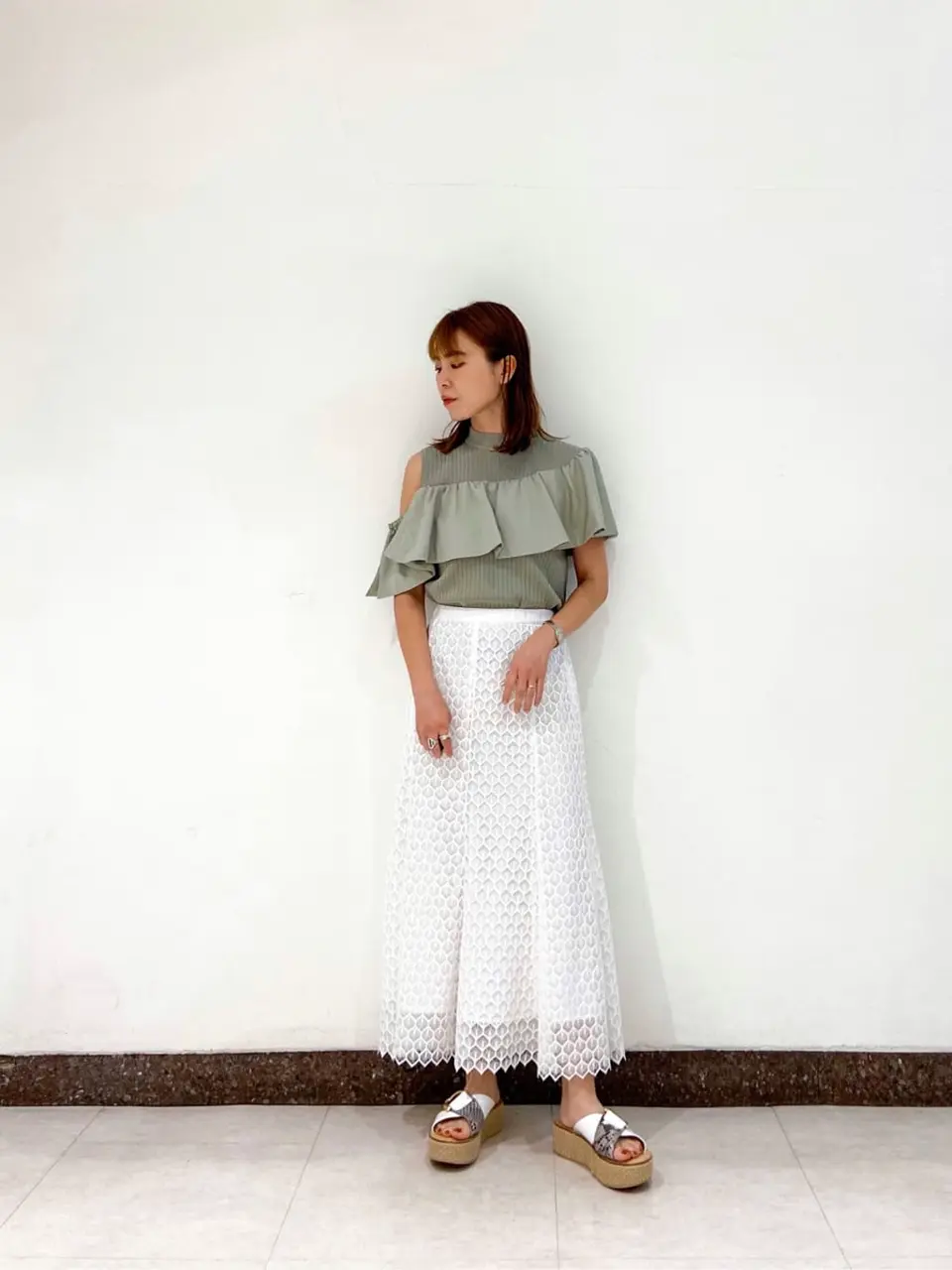 GRACE CONTINENTAL The Banquet 古川温子 コーディネート画像