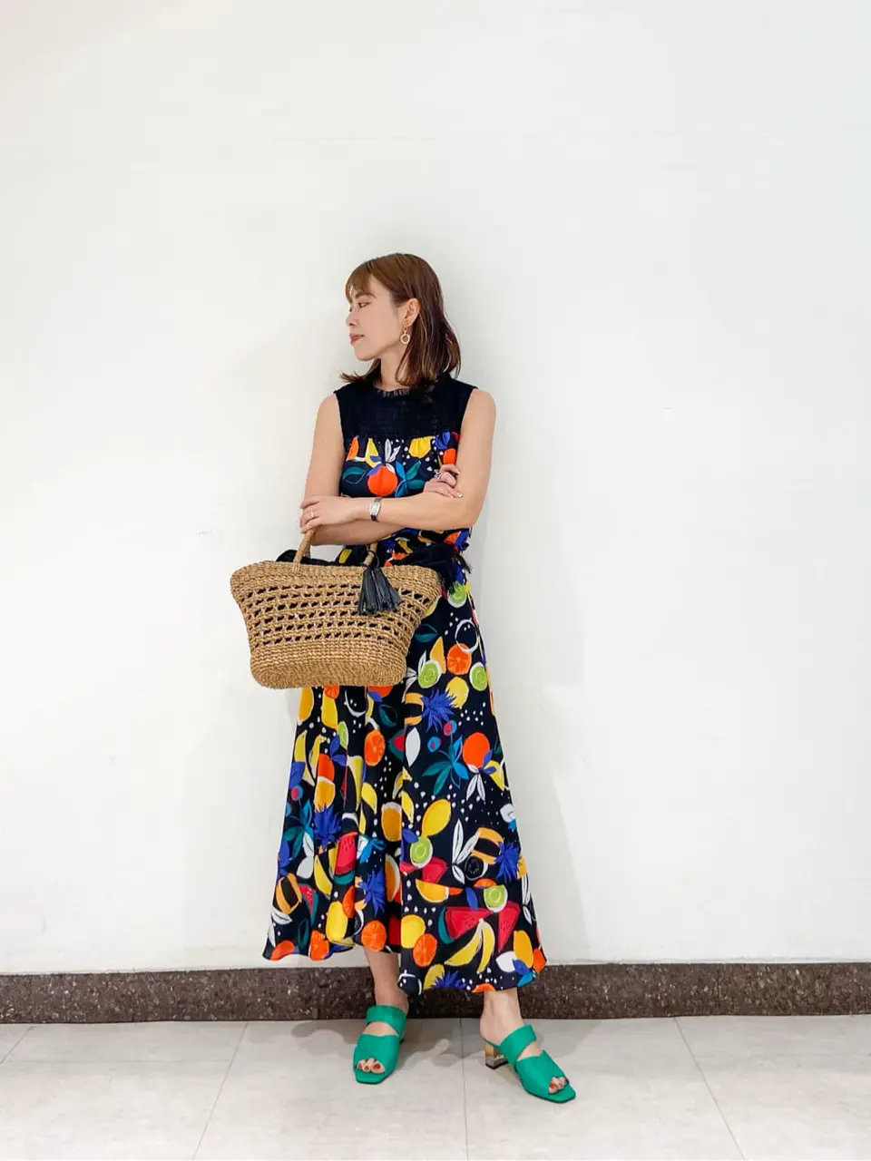 GRACE CONTINENTAL The Banquet 古川温子 コーディネート画像