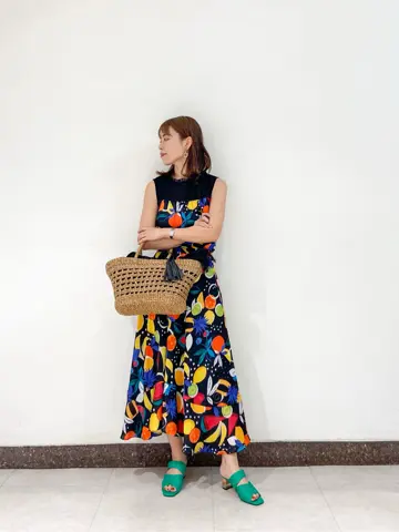 GRACE CONTINENTAL The Banquet 古川温子 コーディネート画像