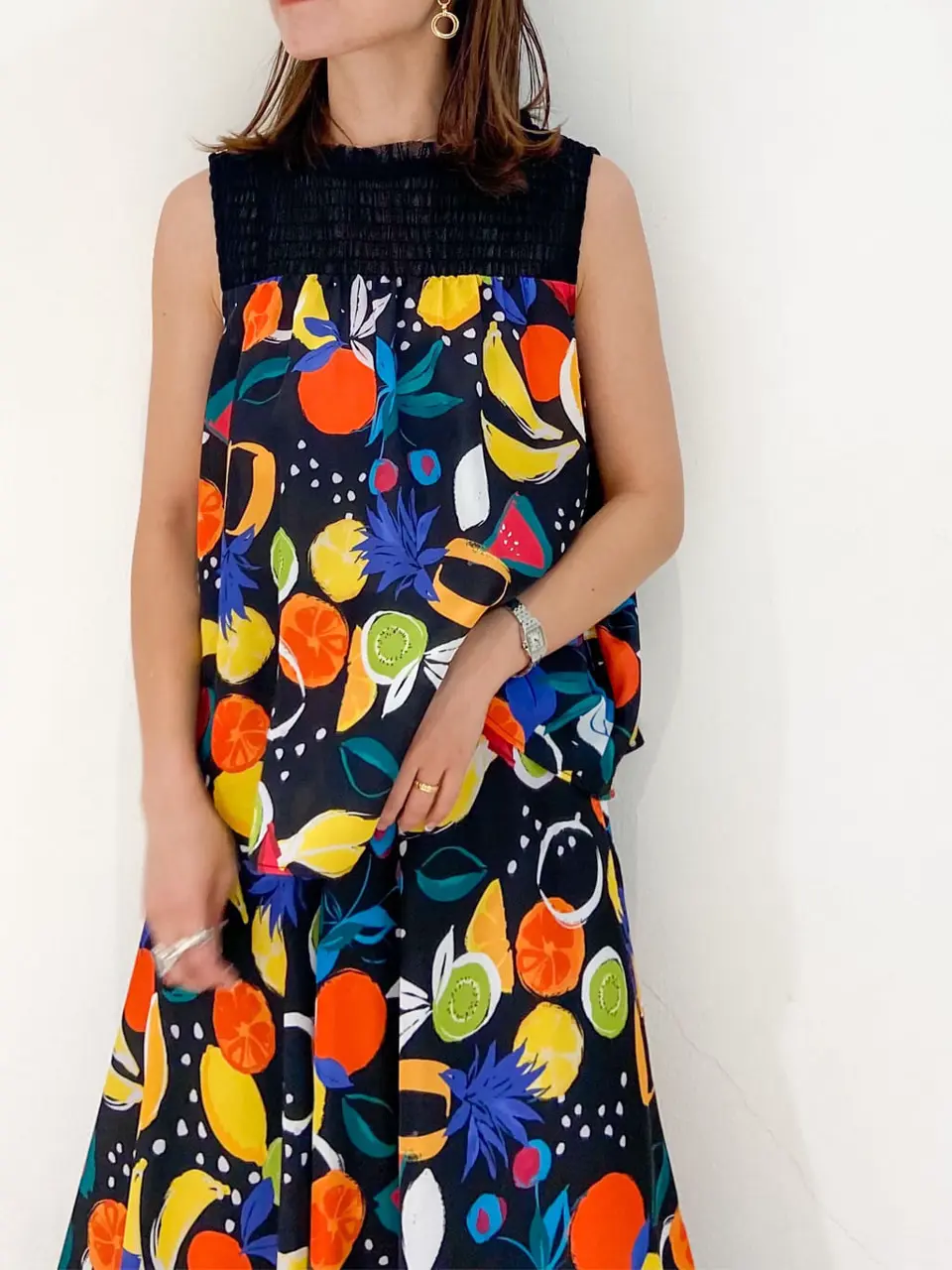 GRACE CONTINENTAL The Banquet 古川温子 コーディネート画像