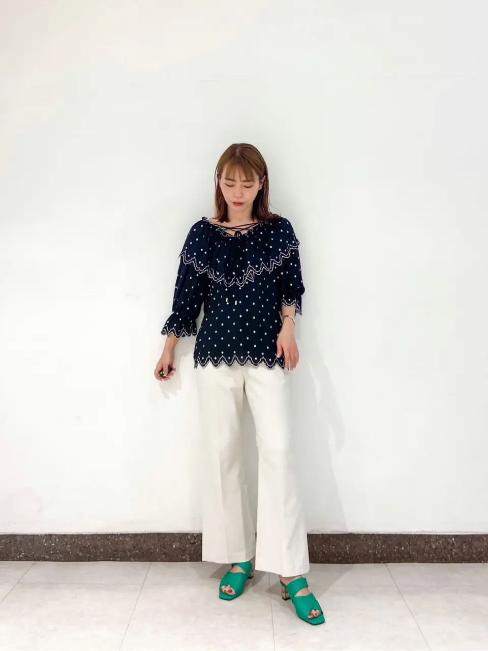 GRACE CONTINENTAL The Banquet 古川温子 コーディネート画像