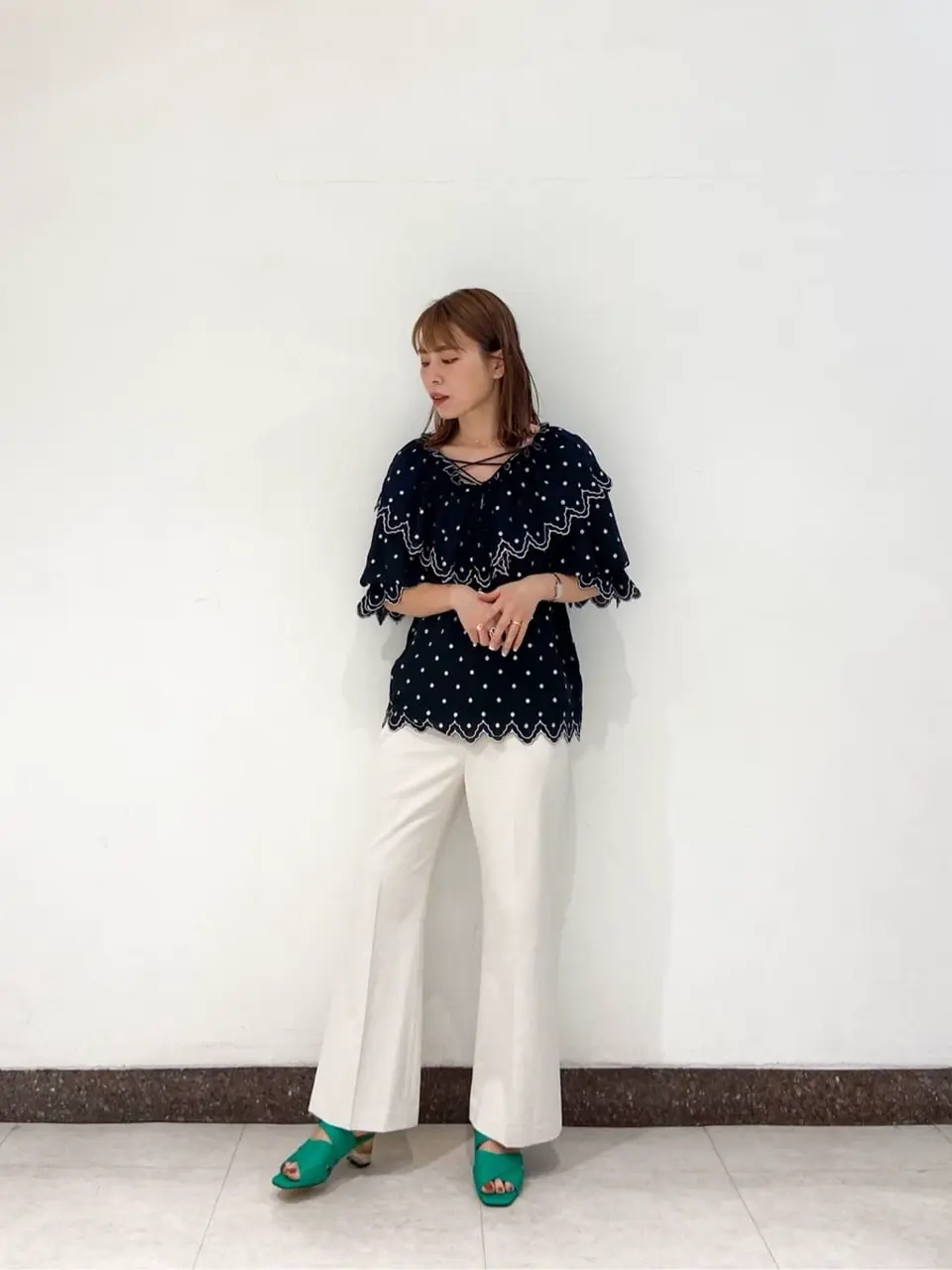 GRACE CONTINENTAL The Banquet 古川温子 コーディネート画像