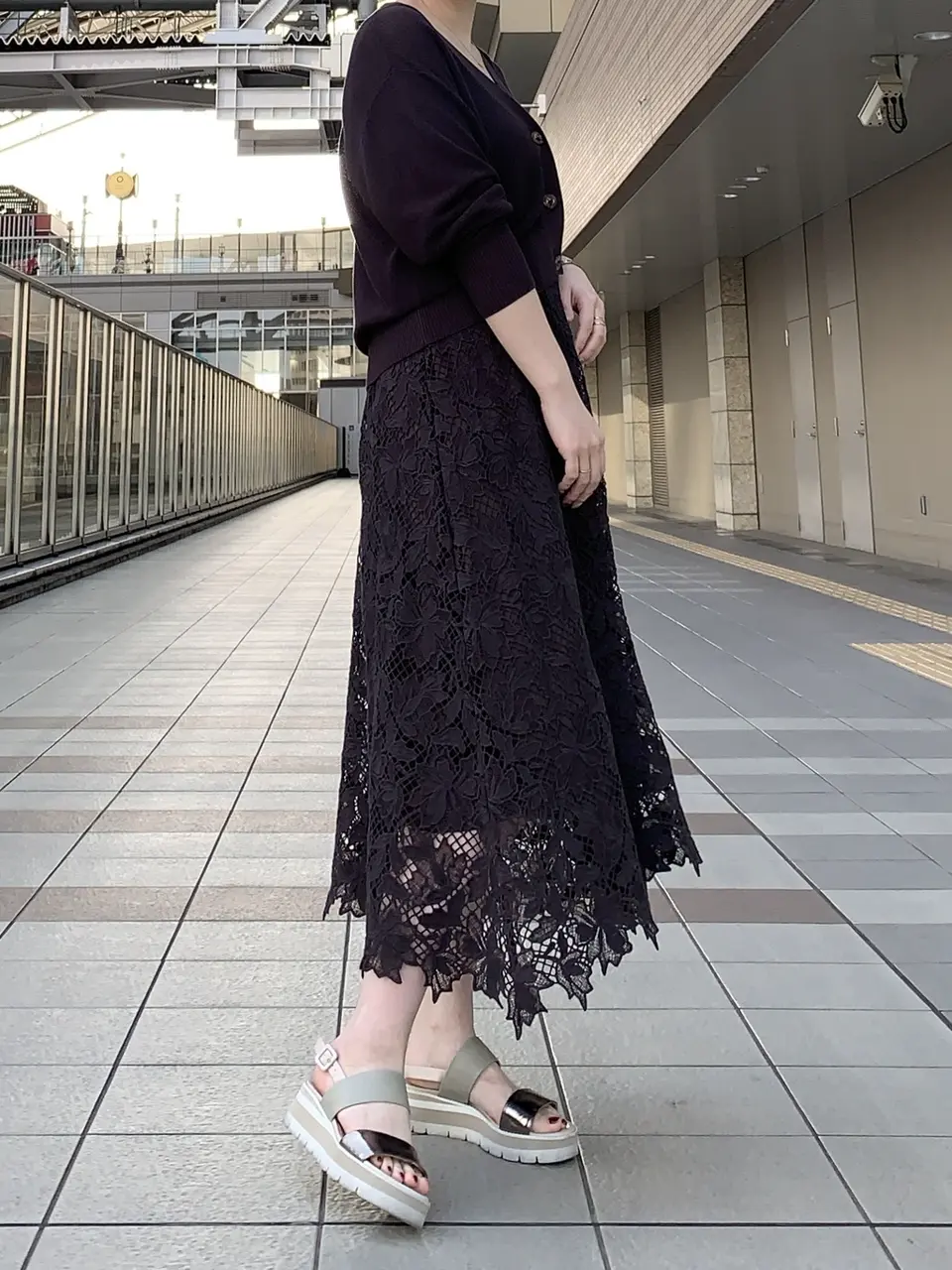 GRACE CONTINENTAL The Banquet 日笠　雅 コーディネート画像