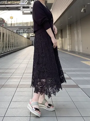 GRACE CONTINENTAL The Banquet 日笠　雅 コーディネート画像