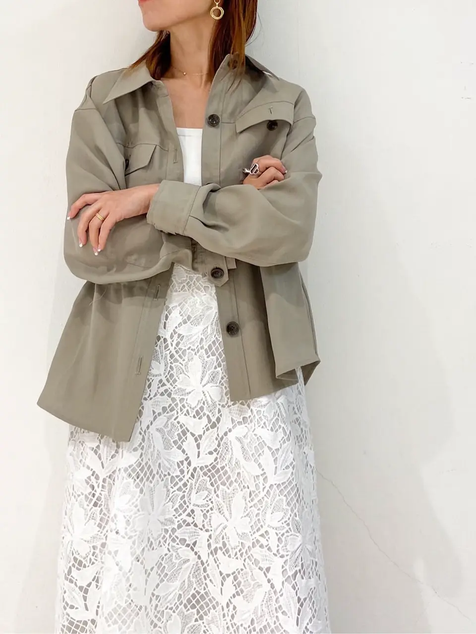 GRACE CONTINENTAL The Banquet 古川温子 コーディネート画像