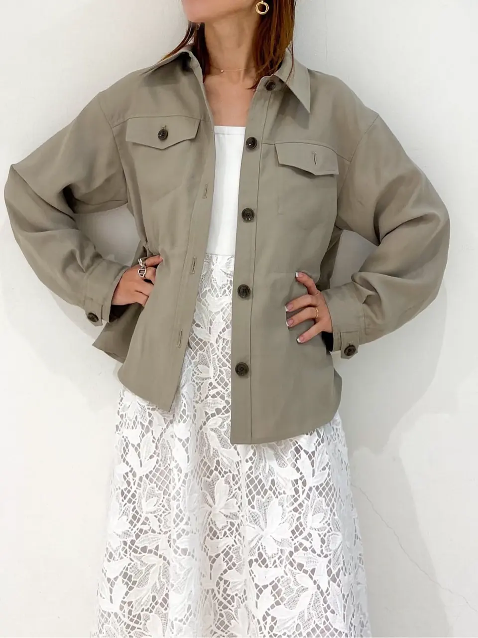 GRACE CONTINENTAL The Banquet 古川温子 コーディネート画像