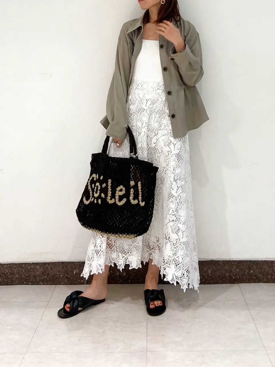 GRACE CONTINENTAL The Banquet 古川温子 コーディネート画像