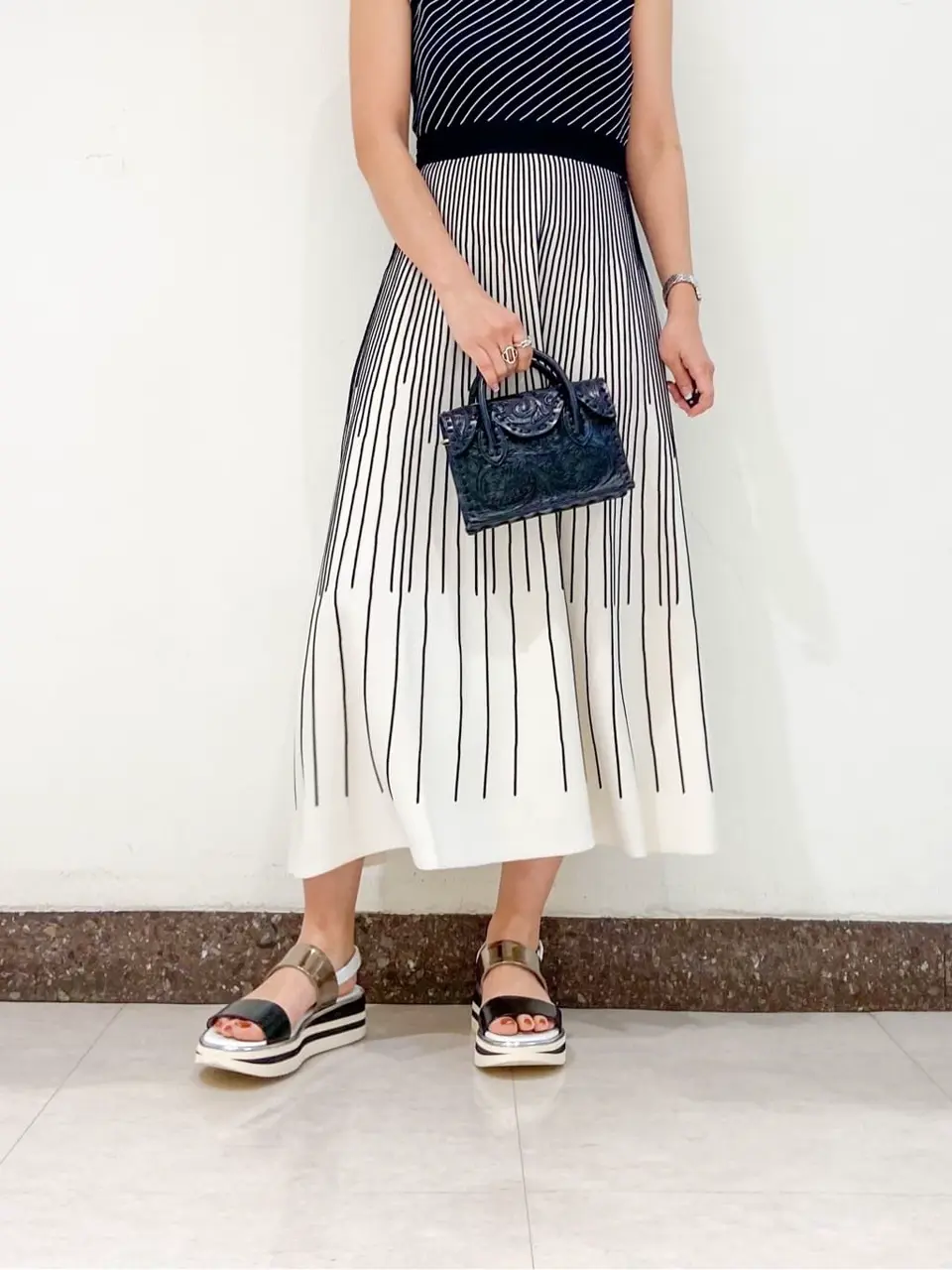 GRACE CONTINENTAL The Banquet 古川温子 コーディネート画像